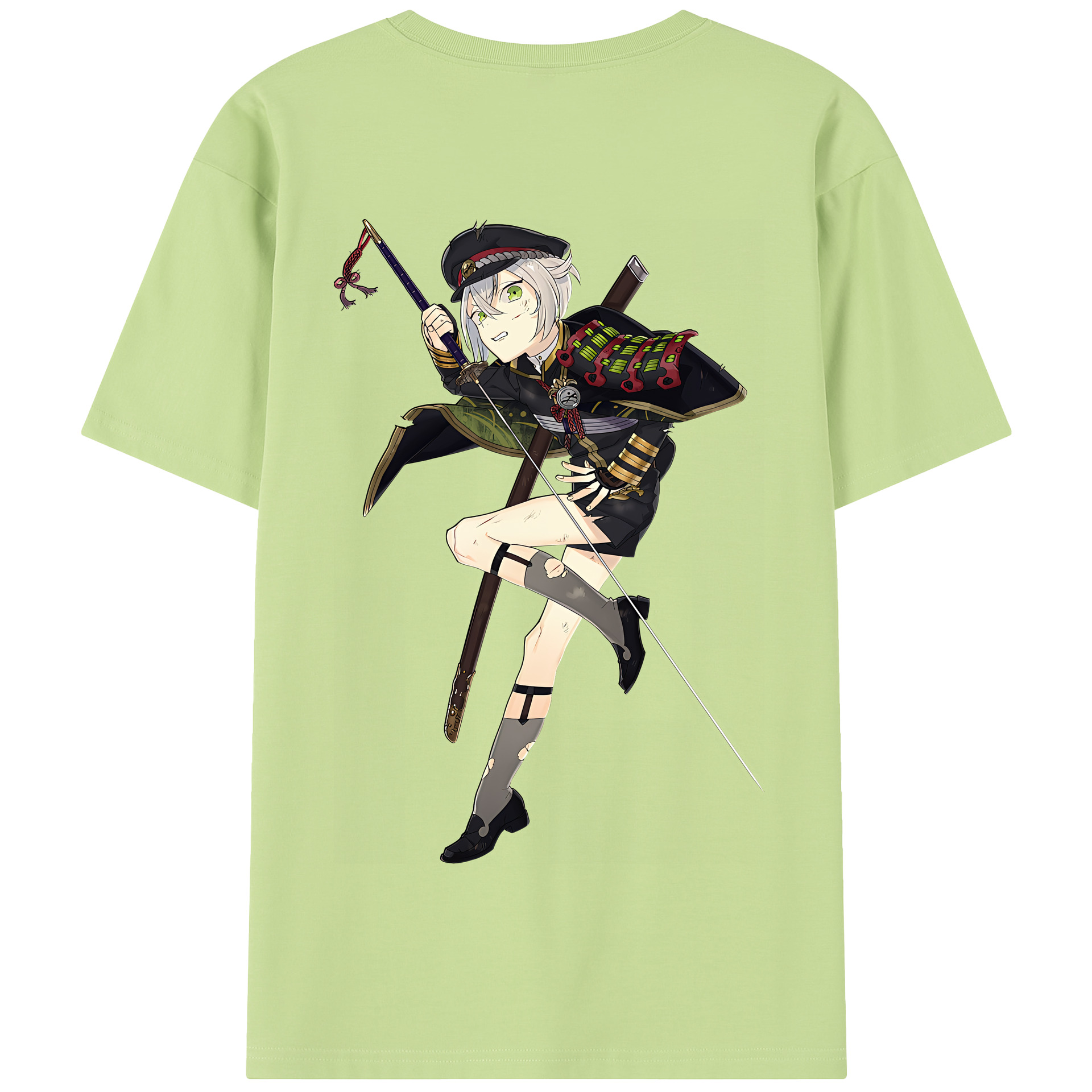 （画像用） 刀剣乱舞 Touken Ranbu 綿100％半袖Tシャツ（背面プリント）